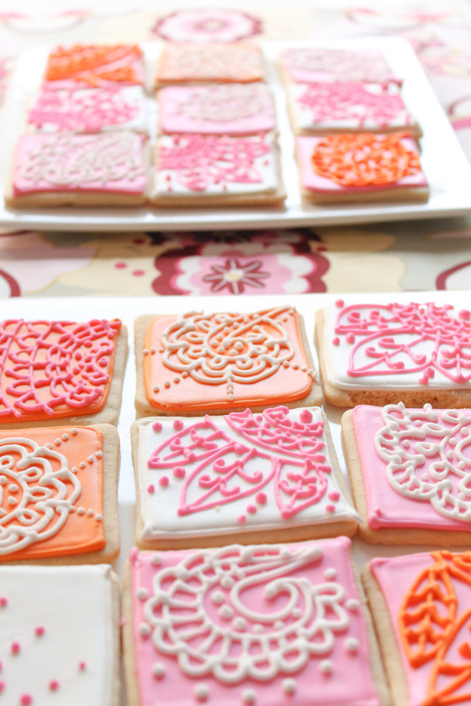 Pink Dessert Table For Bollywood Dance Party