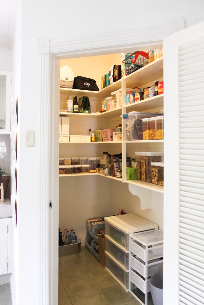 Pantry Organization With Clear Storage Containers | Chuzai Living
